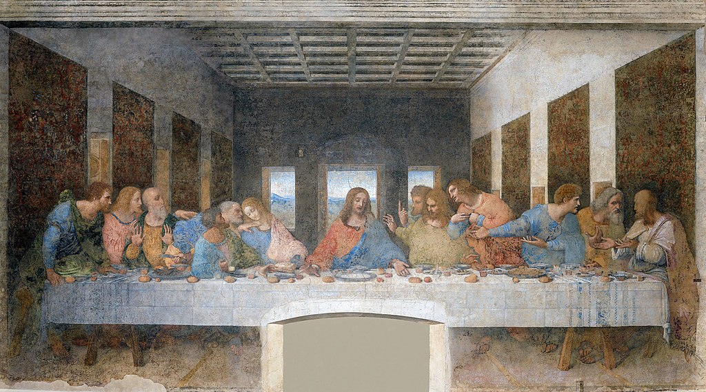THe Last Supper Fresco by Leonardo da Vinci