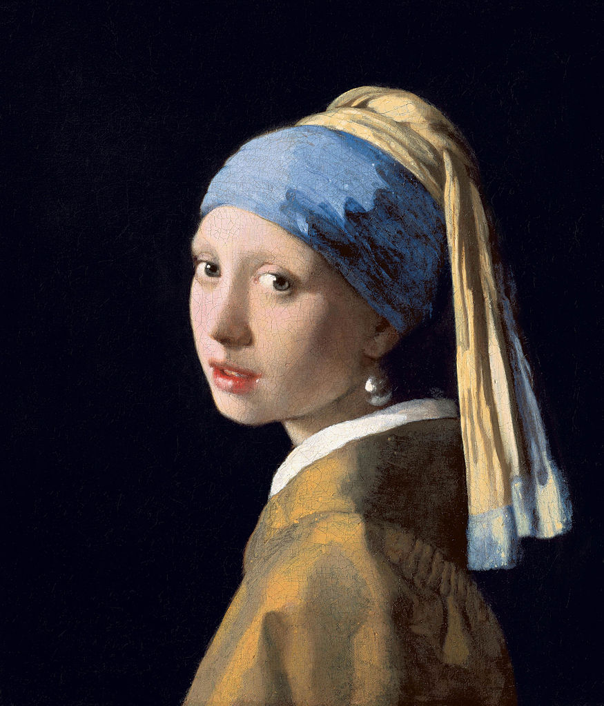 Painting: Girl with the Pearl Earring by Johann Vermeer