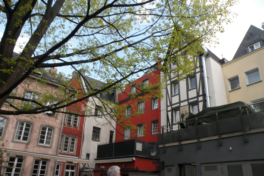 Area near the hotel Drei Kronen in Cologne, a great place to stay in Germany