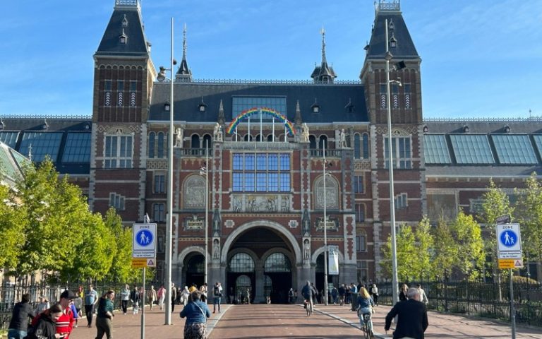 Exterior of the Rijksmuseum in Amsterdam