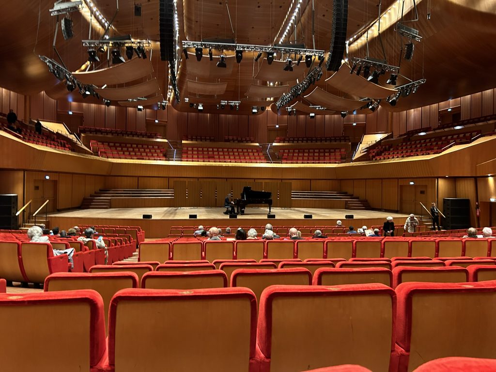 Classical music concert venue in Europe