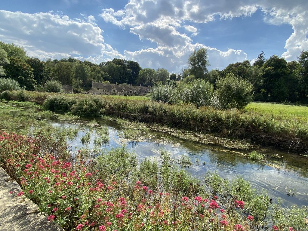 View of English countryside