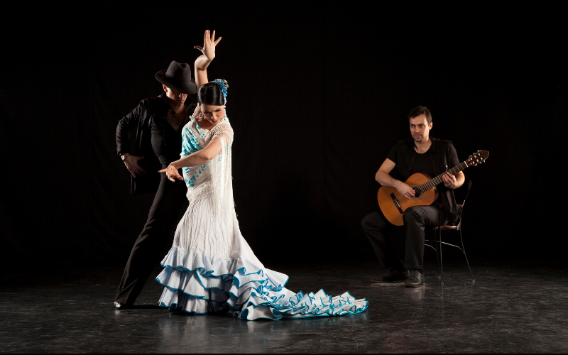 Flamenco dancers in Spain