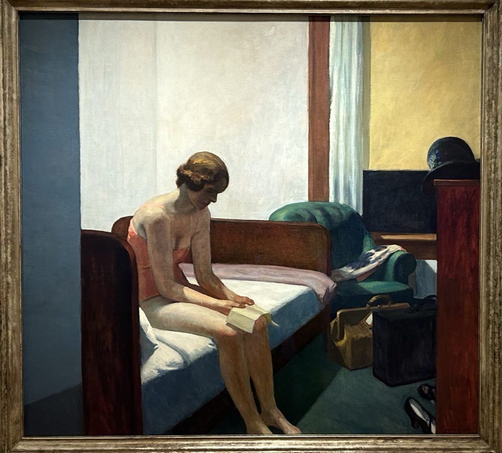 Hotel Room, Edward Hopper, 1931 at the Museo Nacional Thyssen-Bornemisza