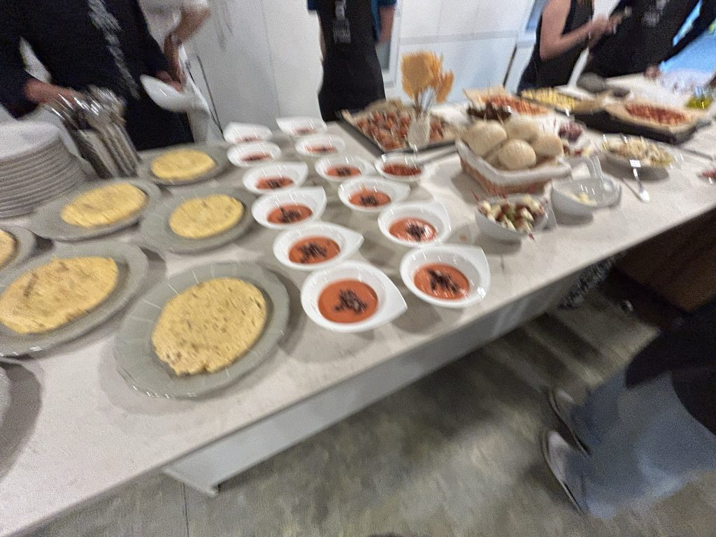 Selection of tapas made at the cooking class in Madrid
