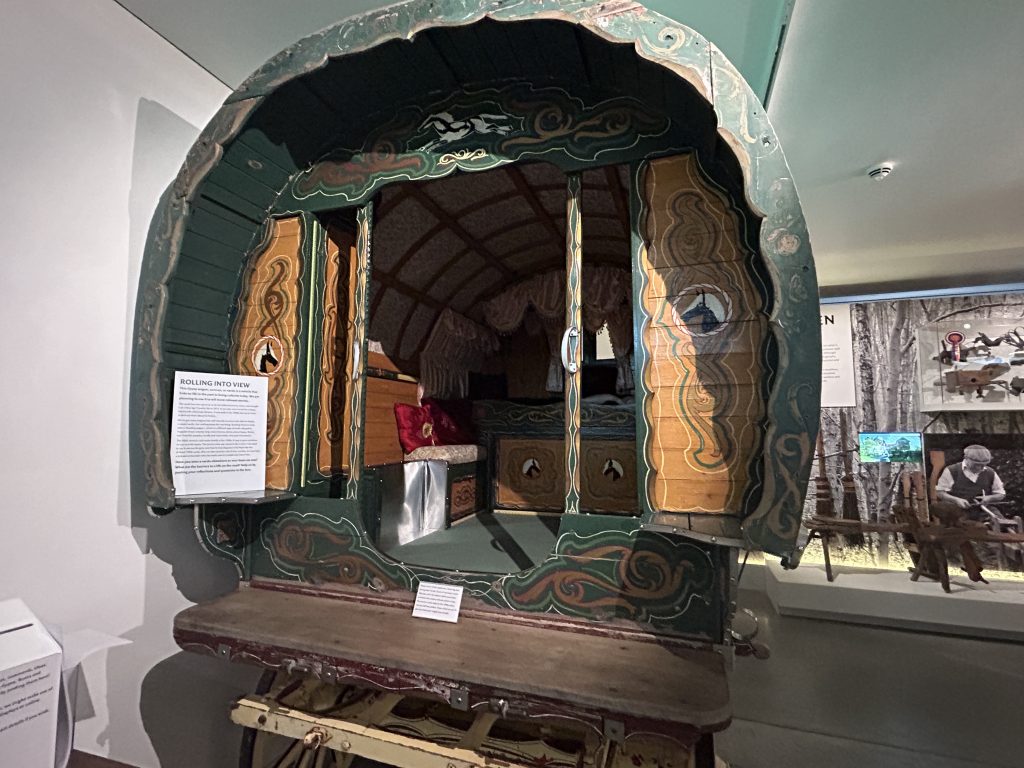 A gypsy wagon at the Museum of English Rural Life