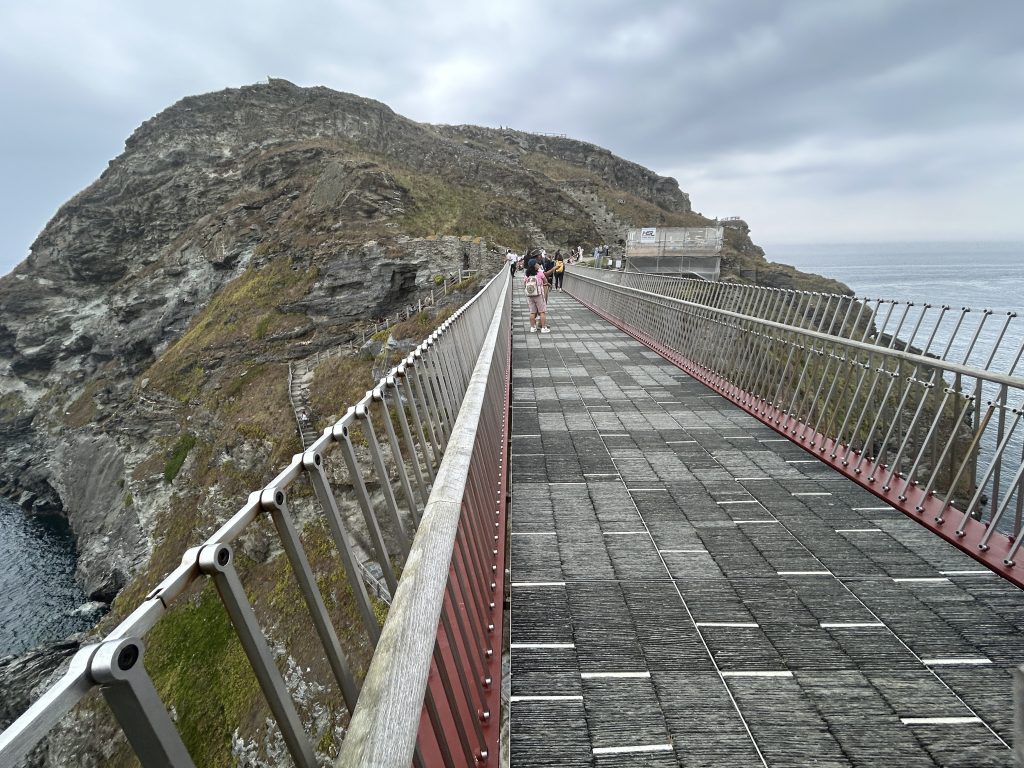 Tintagel Bridge on a Rabbie’s tour of southwest England