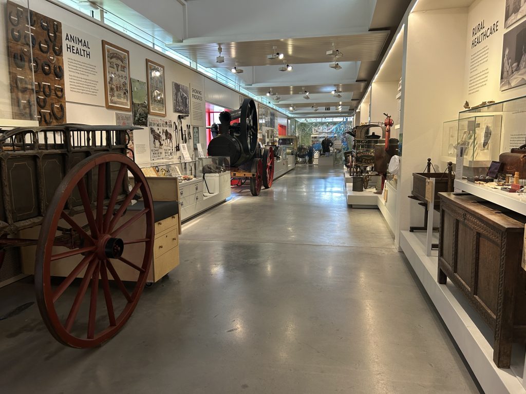 One of the very large galleries at the Museum of English Rural Life