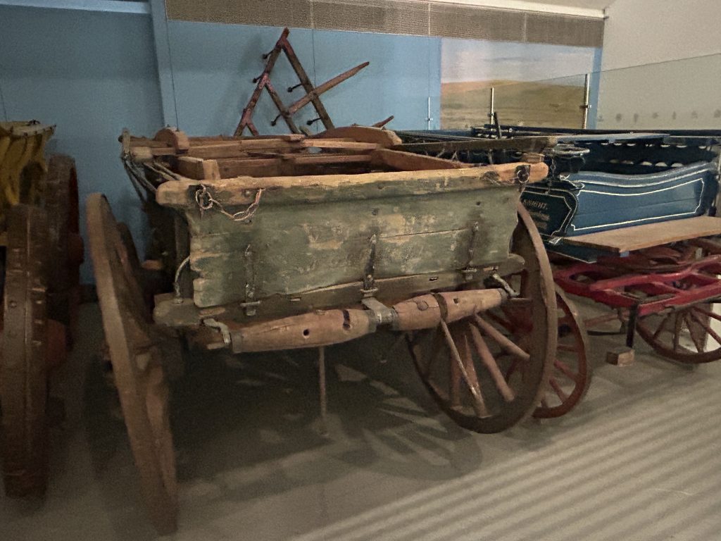 An old wagon in the Museum of English Rural Life