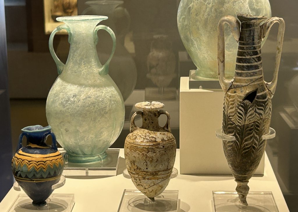 Pots in the Nafplio Archeological Museum