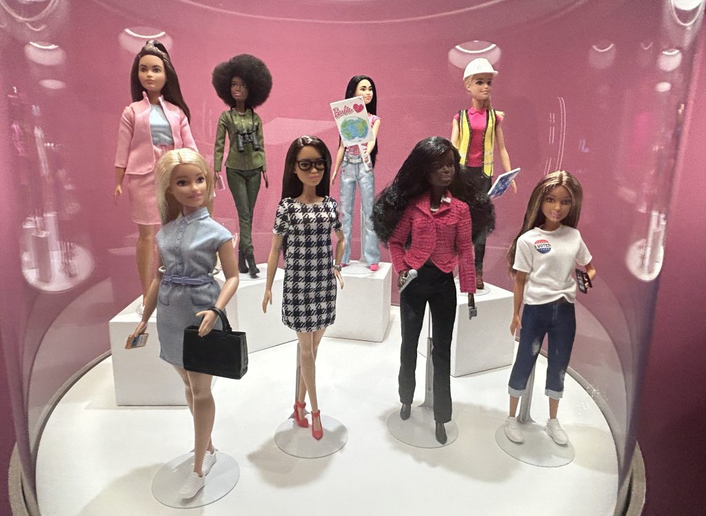 Barbie Dolls at the Design Museum in London