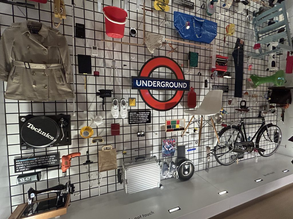 The Crowdsourced Wall of everyday objects at the Design Museum in London