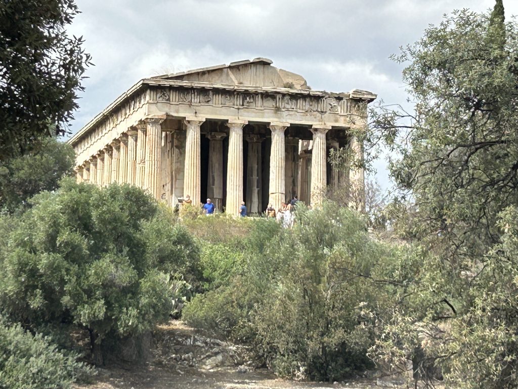 Temple of Hephaestus in the Agora in Athens