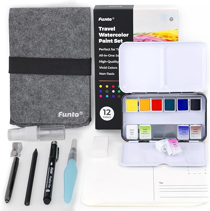 An art kit makes a great travel gift