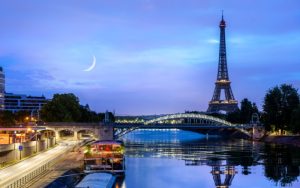 View of the Eiffel Tower